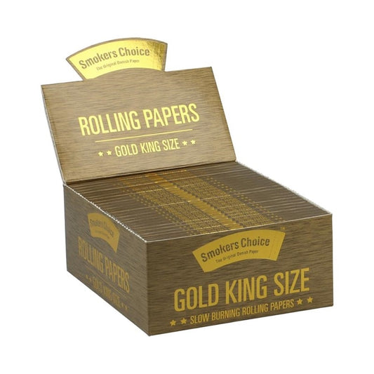 Smokers Choice - Rolling Papers Gold King Size