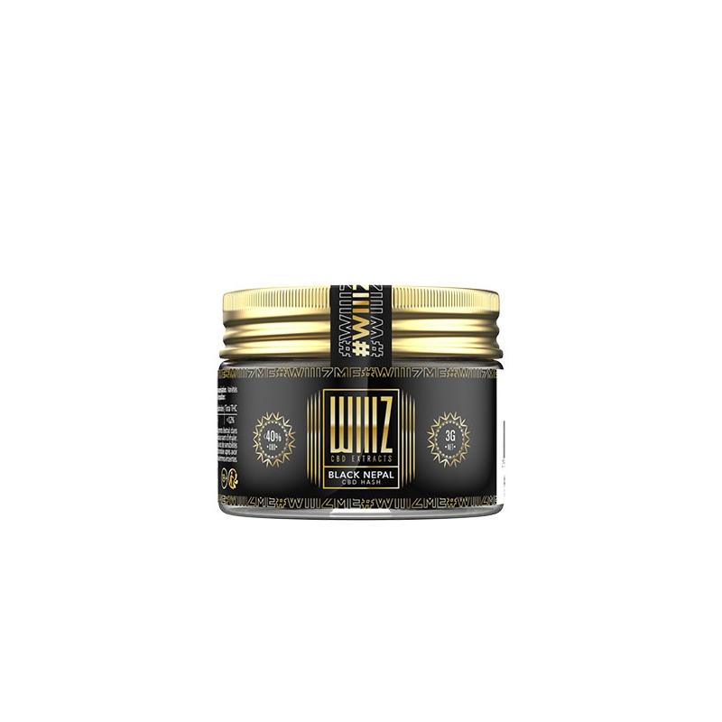 Wiiiz - Black Nepal CBD Hash - 1 pc.