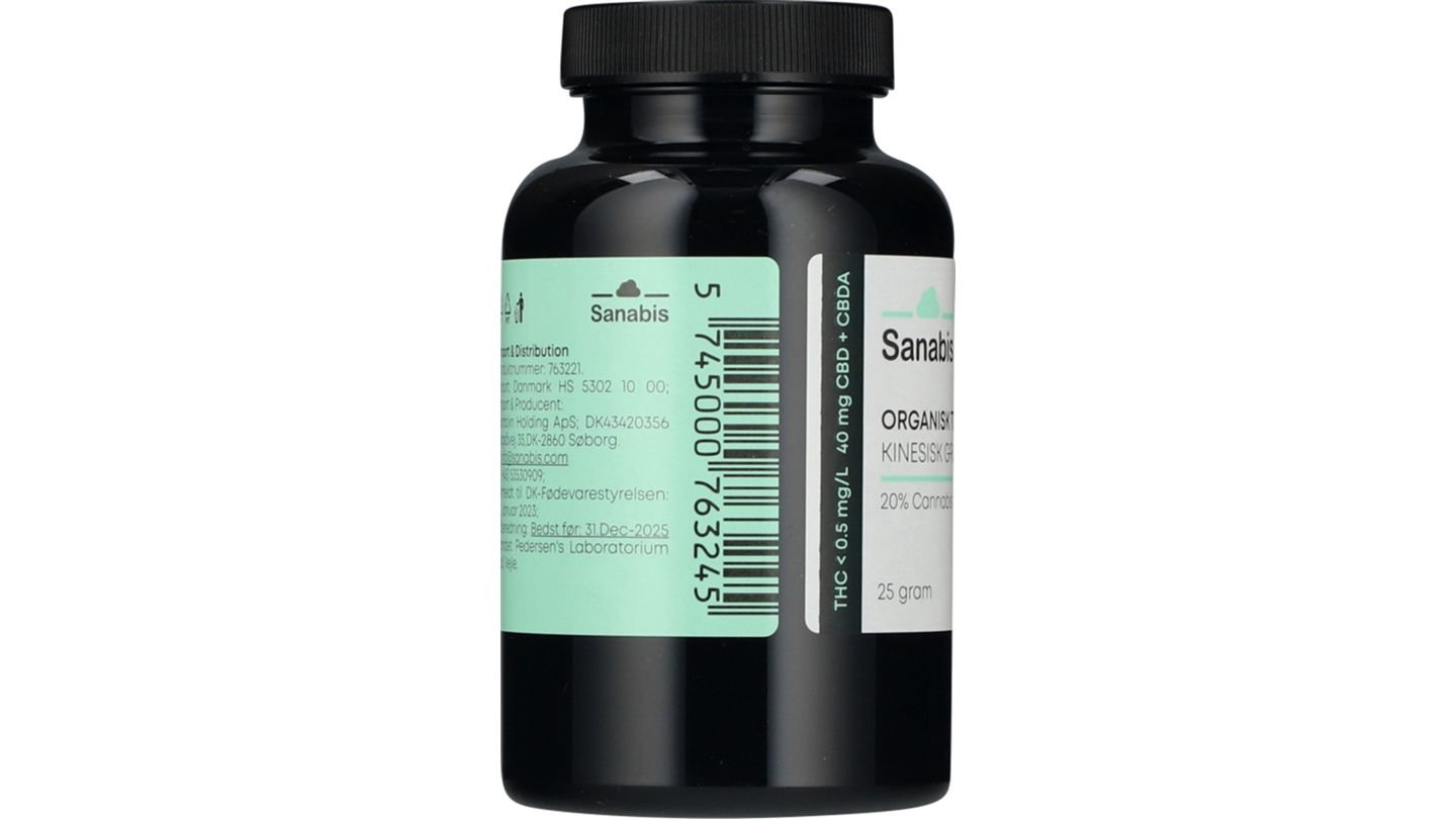 Sanabis - Chinese green tea organic with CBD 20%