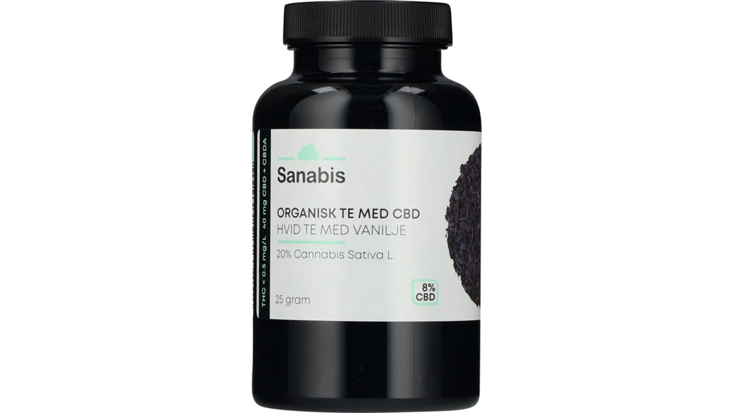 Sanabis - White tea with vanilla organic with CBD 20%