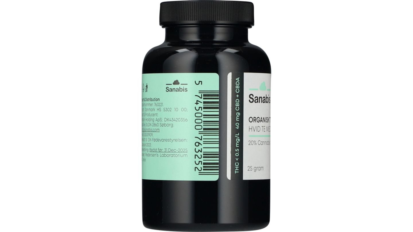 Sanabis - White tea with vanilla organic with CBD 20%