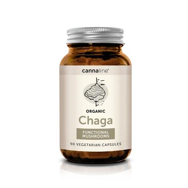 Cannaline Chaga Functional Mushrooms – 90 kapsler