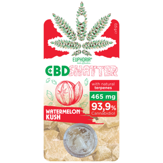 Euphoria - Shatter Watermelon Kush CBD 94%