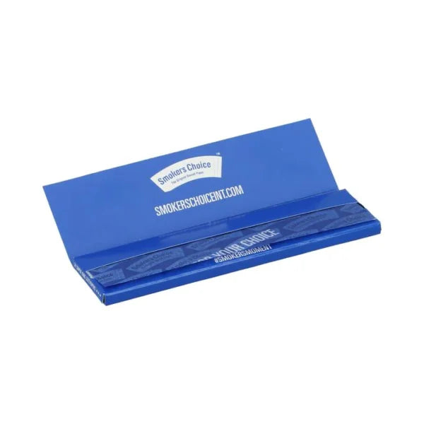 Smokers Choice Rolling Paper Super King Size Blue