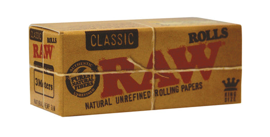 RAW Papers King Size Rolls – 3 m (12 stk. pr. kasse)