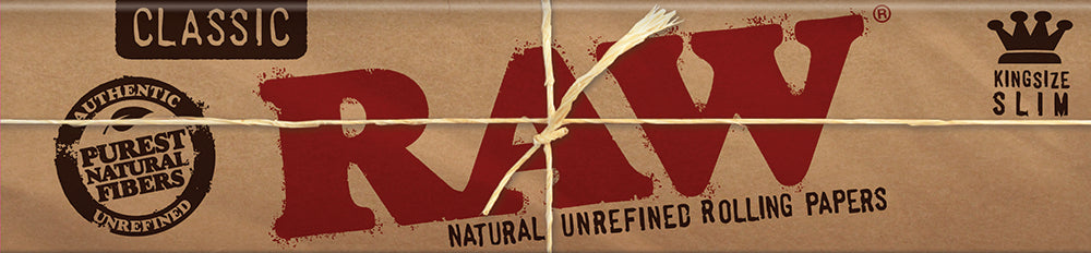 RAW Classic King Size Slim Rullepapir – 110 mm (50 stk. pr. box)
